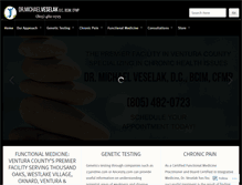 Tablet Screenshot of drmichaelveselak.com